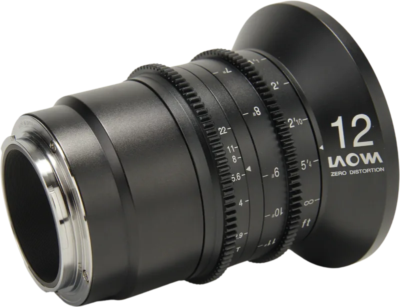 Laowa 12mm T2.9 Zero-D Cine Canon RF Feet - imagine 4