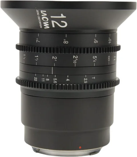 Laowa 12mm T2.9 Zero-D Cine Canon RF Feet - imagine 5