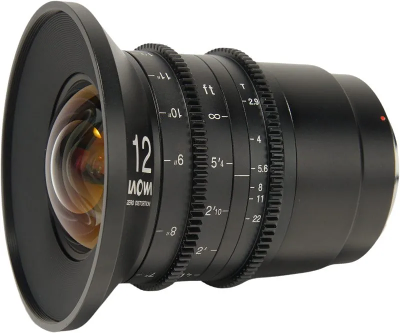 Laowa 12mm T2.9 Zero-D Cine Canon RF Feet - imagine 7