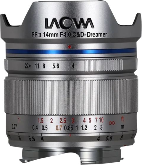 Laowa 14mm f/4 FF RL Zero-D Leica M Argintiu