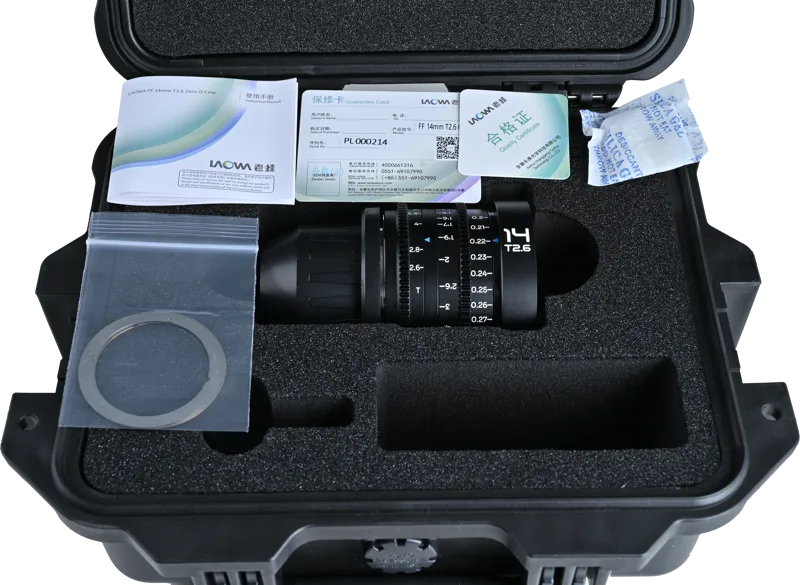 Laowa 14mm T2.6 Zero-D VV Cine Montura Arri PL - imagine 5