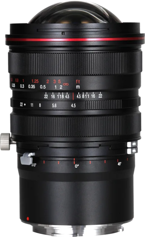 Laowa 15mm f/4.5R Zero-D Shift Canon RF 14 Lamele