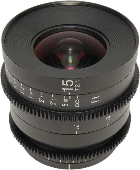 Laowa 15mm T2.1 Zero-D Cine Lens Canon RF Marcare Picioare - imagine 2