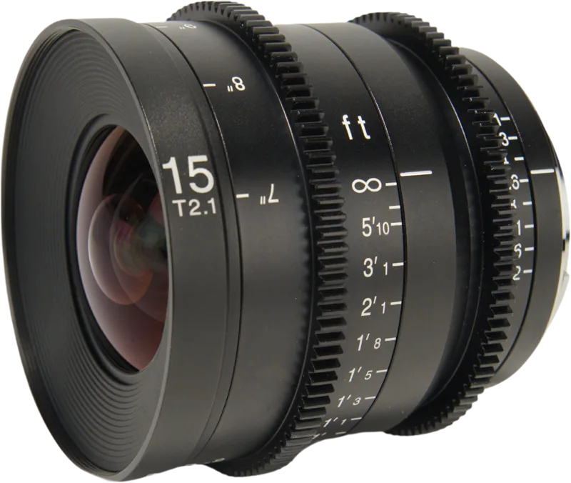 Laowa 15mm T2.1 Zero-D Cine Lens Canon RF Marcare Picioare - imagine 3