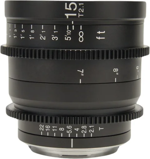 Laowa 15mm T2.1 Zero-D Cine Lens Canon RF Marcare Picioare - imagine 4