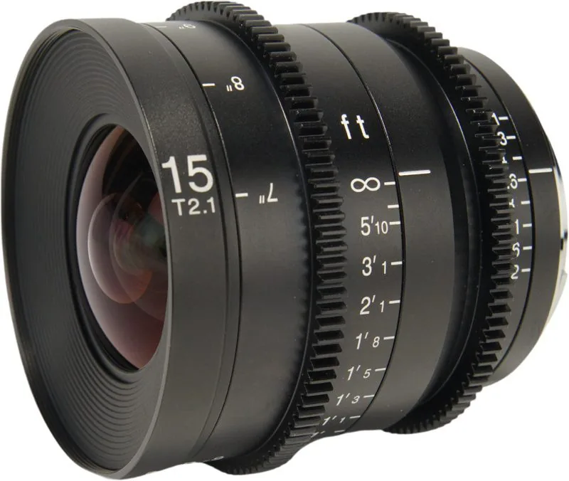 Laowa 15mm T2.1 Zero-D Cine Lens Canon RF Marcare Picioare - imagine 6