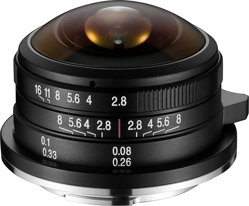 Laowa 4mm f/2.8 Fisheye MFT Focalizare Manuala - imagine 2