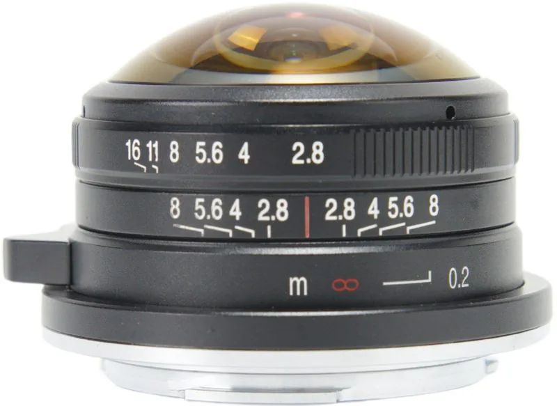 Laowa 4mm f/2.8 Fisheye MFT Focalizare Manuala - imagine 4