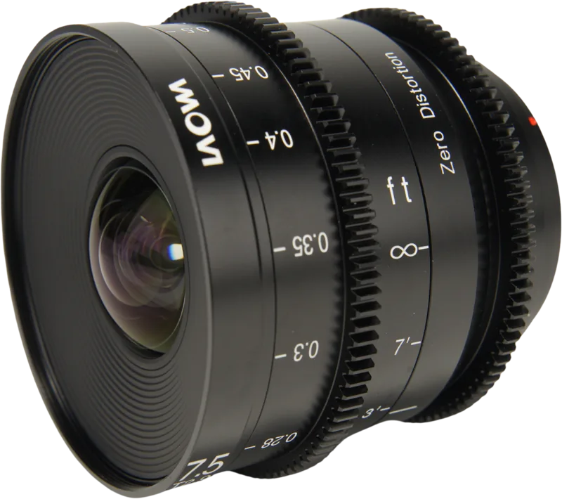Laowa 7.5mm T2.9 Zero-D S35 Cine Montura Fuji X - imagine 3
