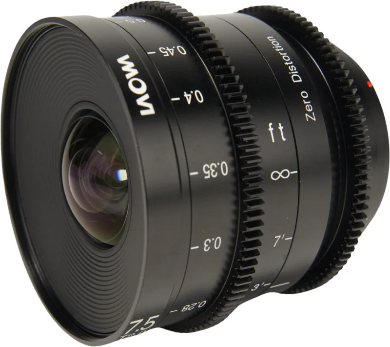 Laowa 7.5mm T2.9 Zero-D S35 Cine Montura Fuji X - imagine 8