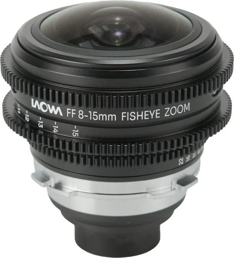 Laowa 8-15mm T2.9 FF Zoom Fisheye Cine Montura Arri PL - imagine 7