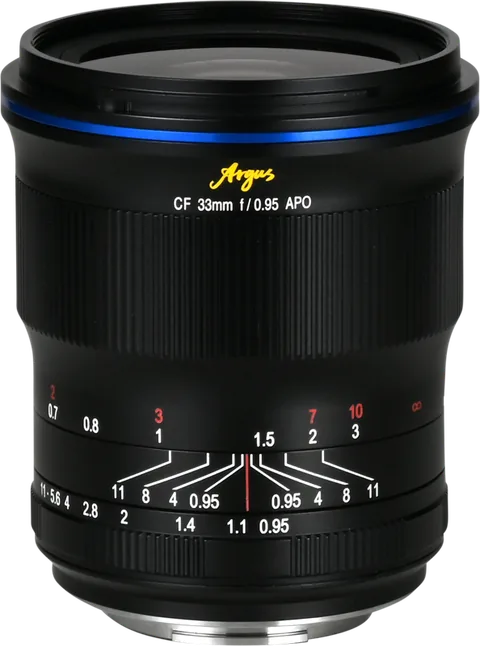 Laowa Argus 33mm f/0.95 CF APO Fuji X Focus Manual - imagine 2