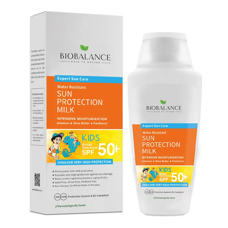 Lapte de Protectie Solara Bio Balance SPF 50+ 150ml Copii
