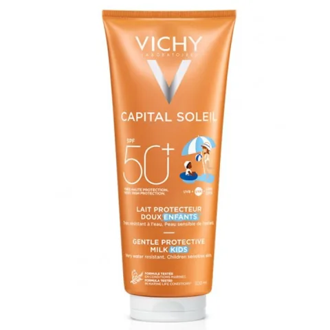 Lapte de Protectie Solara Vichy Capital Soleil SPF50+ Pentru Copii 300ml