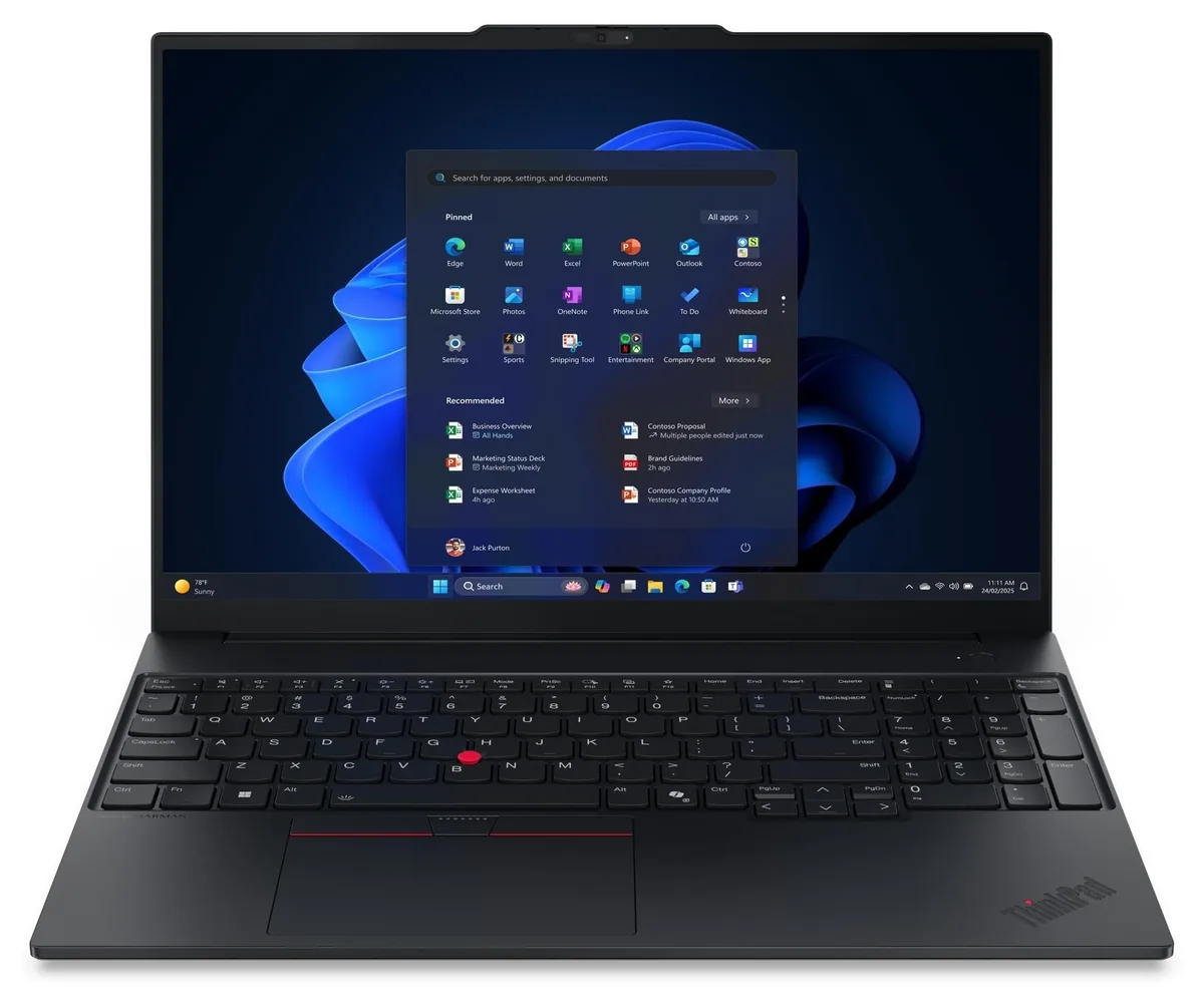 Lenovo ThinkPad E16 G3 16GB RAM 512GB SSD Negru