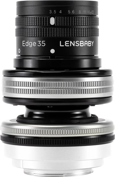 Lensbaby Composer Pro II Edge 35 Micro 4/3 Metal - imagine 2