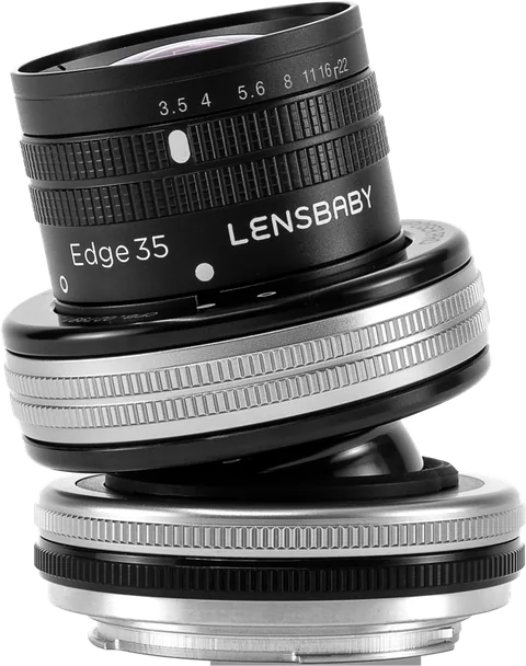 Lensbaby Composer Pro II Edge 35 Micro 4/3 Metal - imagine 3