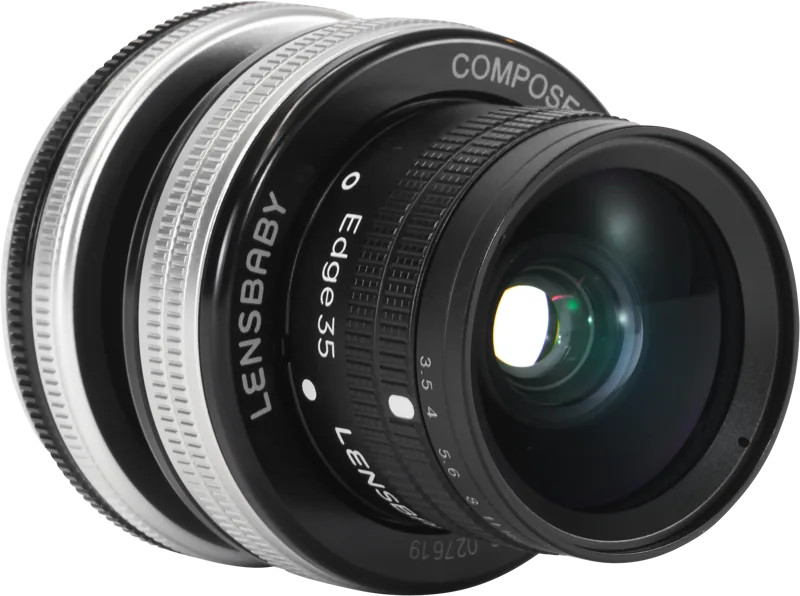 Lensbaby Composer Pro II Edge 35 Micro 4/3 Metal - imagine 5