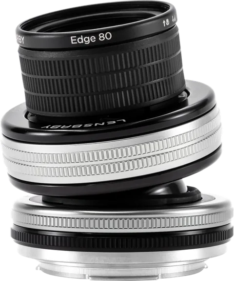 Lensbaby Composer Pro II Edge 80 Montura Micro 4/3 Corp Metal
