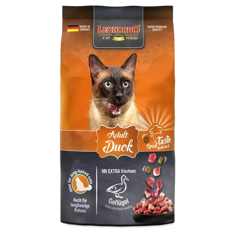 Hrana Uscata pentru Pisici Leonardo Adult Sensitive Rata 1.8kg