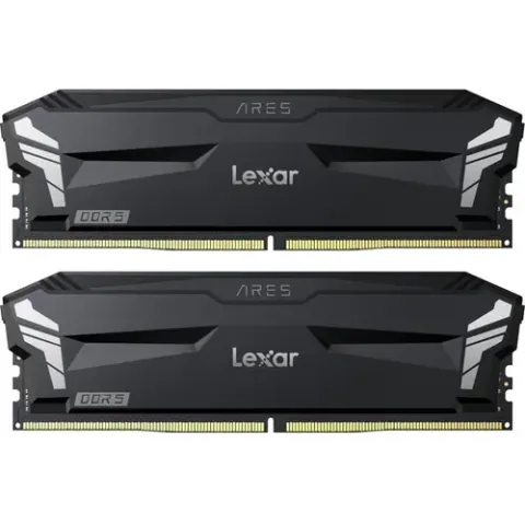 Lexar ARES Black 32GB DDR5 6000MHz CL30 Dual Channel Kit