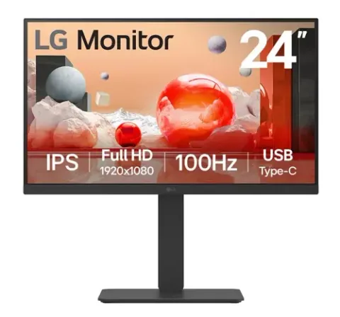 LG 24BA650-B Negru