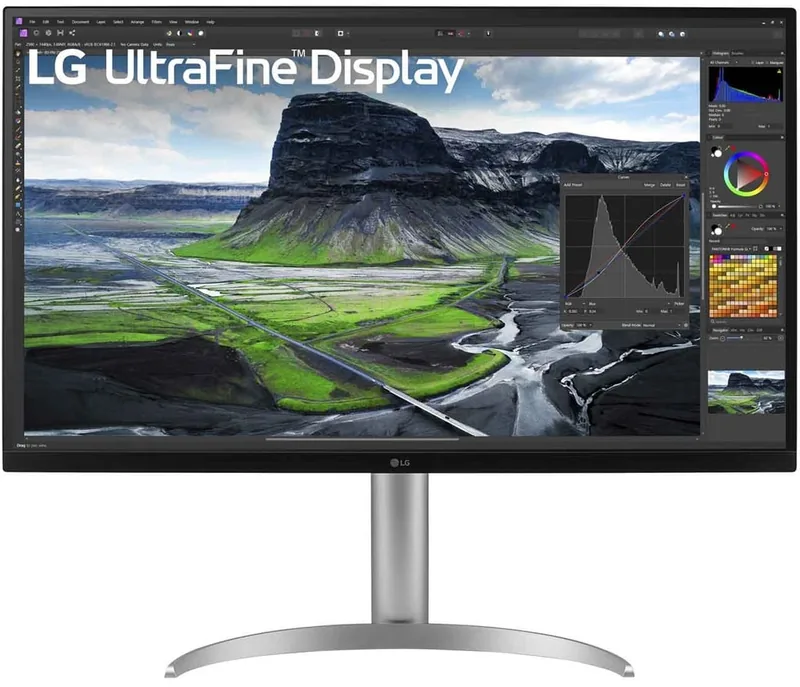LG 32UQ850V-W 31.5" 4K IPS Alb