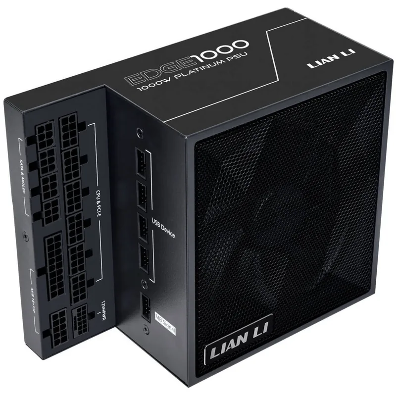 Lian Li EDGE GOLD 1000W USB Hub Negru