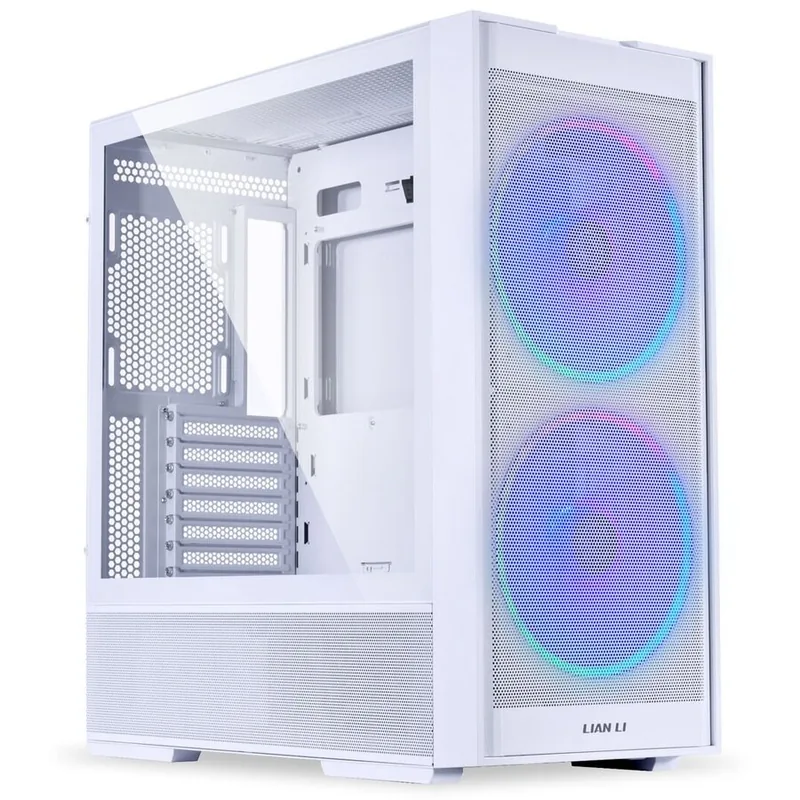 Lian Li LANCOOL 206 ATX Tempered Glass Alb