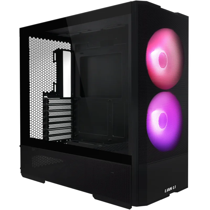 Lian Li LANCOOL 207 Tempered Glass Negru