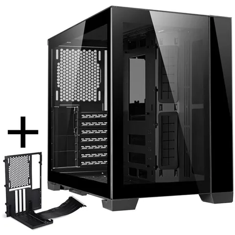 Lian Li O11 Dynamic Mini cu Mini Riser Card PCIe 4.0 Negru