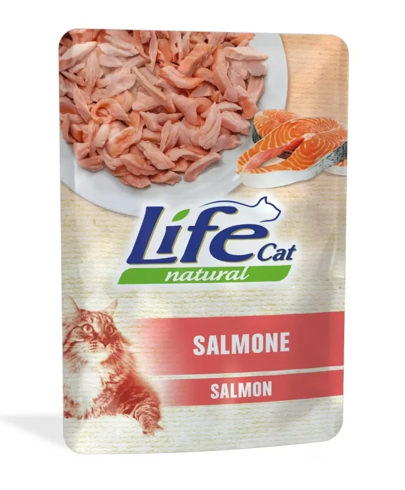 Hrana Umeda pentru Pisici Life Natural Life Cat Somon 70g