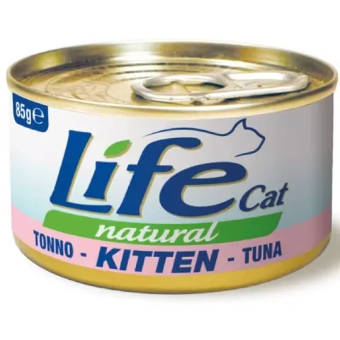 Hrana Umeda pentru Pisoi Life Natural Kitten Ton 85g
