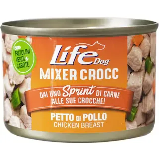 Hrana Umeda pentru Caini Life Natural Life Dog Mixer Piept de Pui 150g