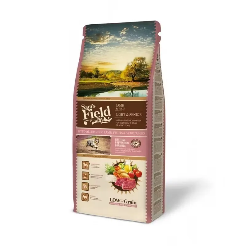 Hrana Uscata pentru Caini Sam's Field Lamb & Rice Light & Senior 13kg