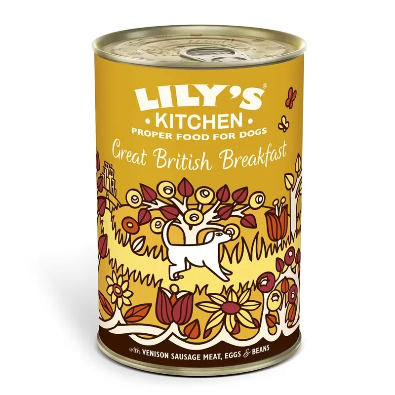 Hrana Umeda pentru Caini Lilys Kitchen Great British Breakfast 400g