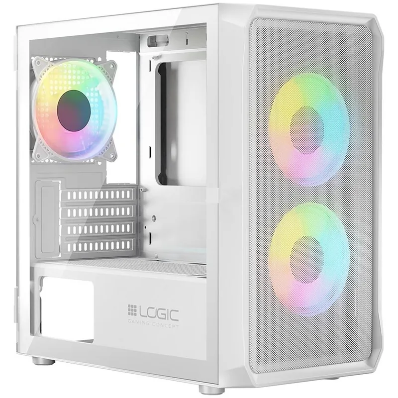 Logic Portos ARGB Mini Alb