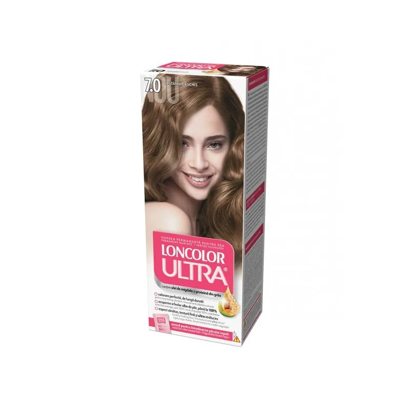 Loncolor Ultra 7.0 Castaniu Deschis Permanenta 100ml