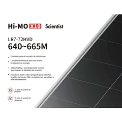 Longi Hi-MO X10 Scientist 645W Bifacial