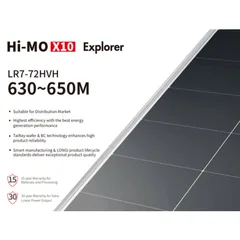 Longi Hi-MOX10 Explorer LR7-72HVH 650W