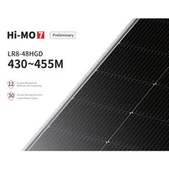 Longi LR8-48HGD 445W Bifacial Monocristalin