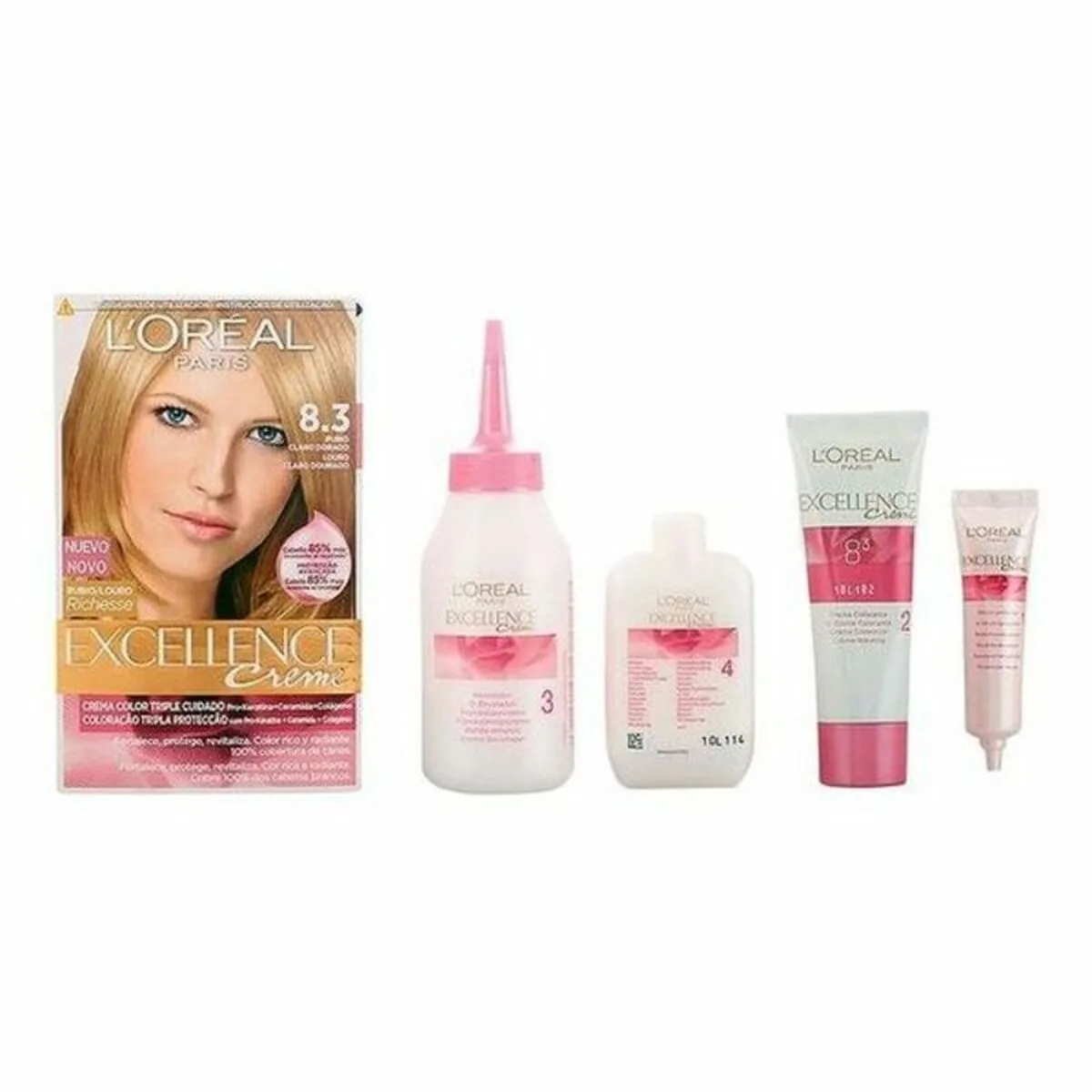L'Oréal Excellence Blond Deschis Auriu 192ml