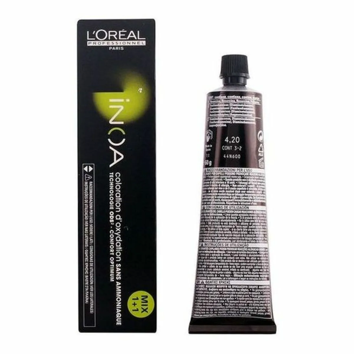 L'Oréal Professionnel Inoa 4.20 Șaten Mediu Violet Intens 60ml
