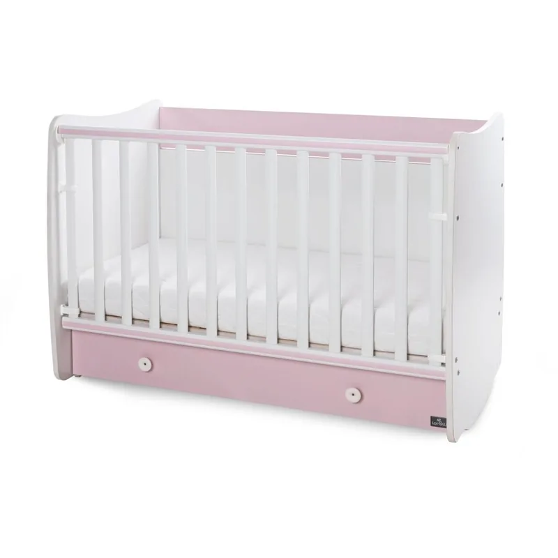 Pat Copii Lorelli Dream Transformabil 60x120cm White Orchid Pink
