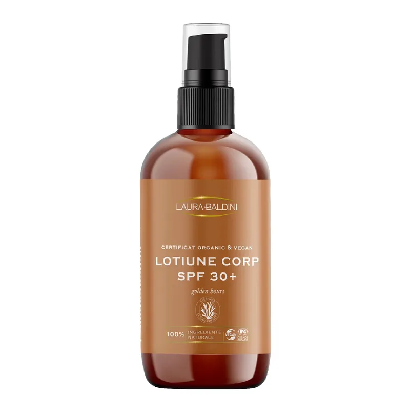 Lotiune de Corp Laura Baldini Golden Hours SPF30+ 200ml Organic