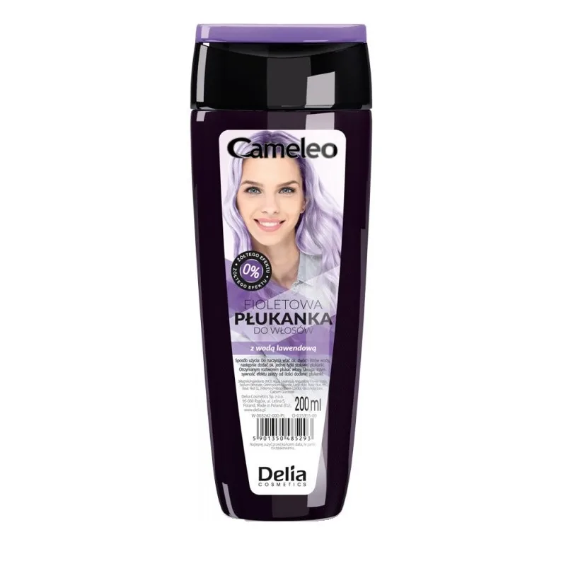 Lotiune Nuantatoare de Par Delia Cosmetics Violet 200ml