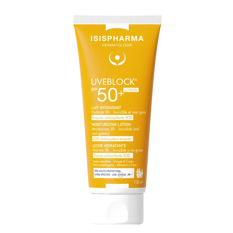 Lotiune Protectie Solara IsisPharma Uveblock SPF50+ 100ml
