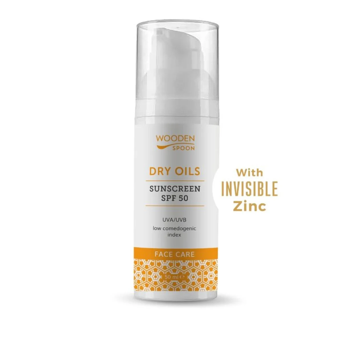 Lotiune de Protectie Solara Wooden Spoon Fata SPF 50 50ml Ecologic
