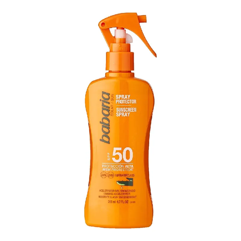 Lotțiune Spray Babaria Aloe Vera SPF50 200ml