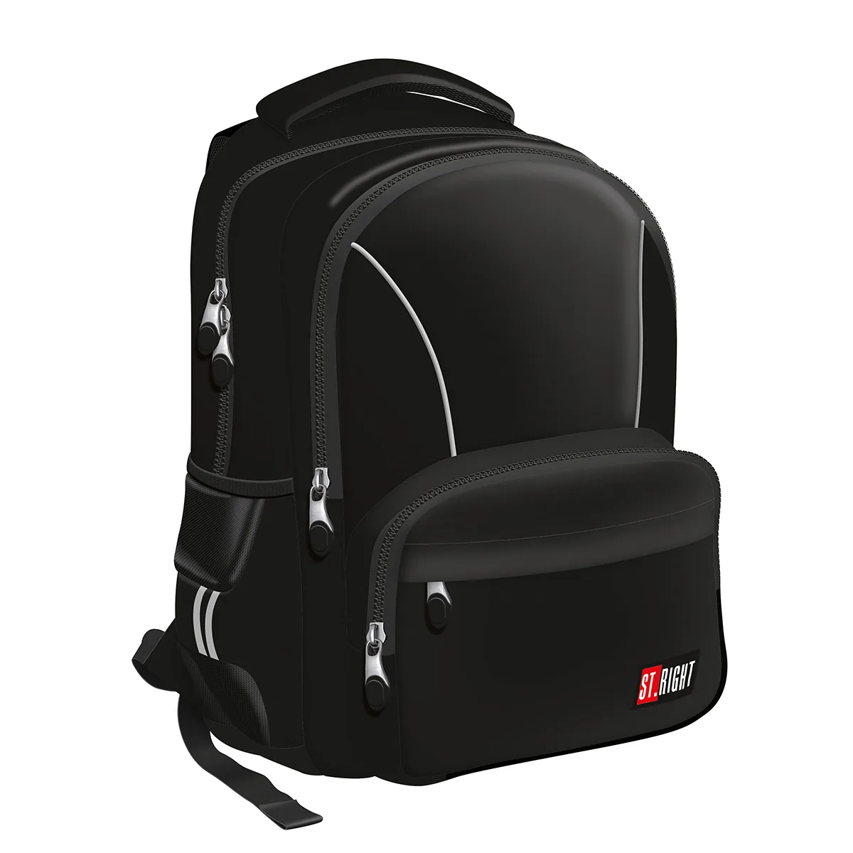 Majewski ST Right BP76 St Black 3 Compartimente 44x30x20cm
